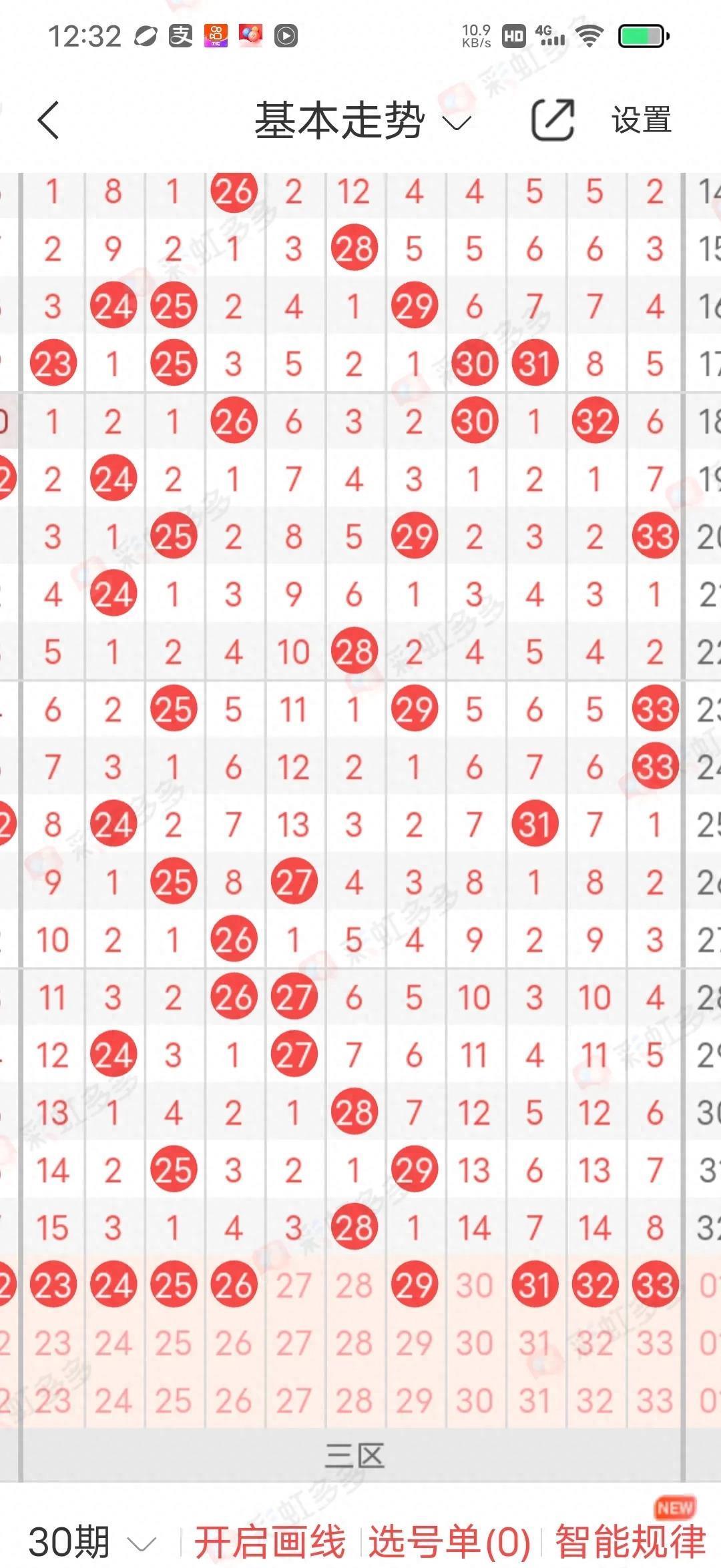 20选5开奖结果