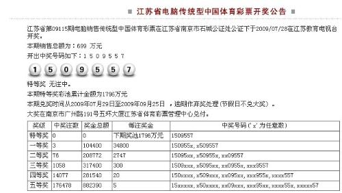 江苏体彩七位数开奖结果查询，七星彩的魅力与乐趣